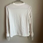 See By Chloe  Lace Bell Sleeve Tee Photo 3