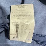 Alex Evenings Tea Length Dress Women's Petite 14P Blue Sequin Beaded Trim Photo 8