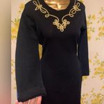 Stunning low back maxi sweater dress black size S Photo 0