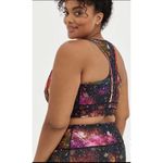 Torrid NWT  Women 2X Multicolor Galaxy Sports Bra‎ Activewear Sporty Athletic Photo 4