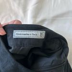 Abercrombie & Fitch  Black Suede Mini Skirt Photo 2