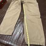 Pull & Bear Pants Womens 4 Beige Tan Cargo Tapered Chino Pockets Cotton WORN Photo 9