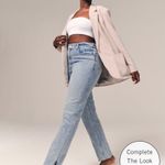 Abercrombie & Fitch Curve Love Ultra High Rise 90s Straight Jean Photo 0