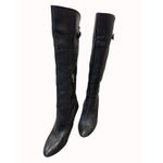 Ralph Lauren Lauren women’s black leather Halina OTK boots 9B SKU 6278 Photo 1