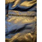 Black Velvet Rose Floral silk Jacket coat S boho whimsigoth fairy Y2K vintage Photo 7