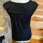 The Limited The‎  black shirt with crochet detail Photo 3