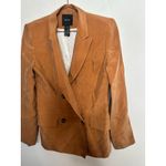 SMYTHE Tan Desert Double Breasted Tuck In Blazer Jacket Chic Western Size XS/S Photo 14