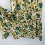 Trovata Birds Of Paradis Kristi Floral Dress Button Midi Bungalow Floral XS Boho Green Photo 7