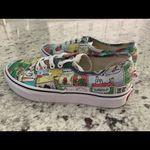 Vans  x Peanuts Charlie‎ Brown Snoopy Comic Book Sneakers 5.5 Women's 4 Mens Photo 2