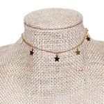 Beaded by Meg Gold Star Dangle Choker Photo 0