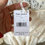 Free People NWT Ruby Lace With Tie Sleeves Ivory Dress, Size xs baby doll Photo 7