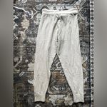 Varley  Alice 2.0 Sweatpant Cream Drawstring Joggers Photo 4