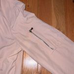 ZARA Blush Pink Bomber Jacket Photo 4