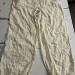 Wild Fable Cream Wide Leg Linen Pants NWT Photo 0