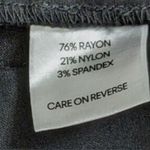 Calvin Klein Black Pull On Stretch Bermuda Shorts Size Large Photo 3