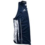 Adidas  Blue and White Racerback Athletic Tank Top Size Medium Photo 2