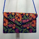 Boho Clutch Purse Sling, Foldover Clutch, Hand Bag, Shoulder Bag & Cross Body Photo 1