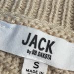 Jack by BB Dakota  Cream Textured Fringe Sweater Photo 3