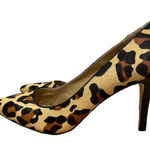 BCBGeneration  Animal Print Heels Real Cow Hair Sz 8.5 Photo 0