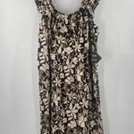 Ava & Viv  x Target Dress Size 2X Midi Linen Blend Ruffle Floral Plus Curvy NWT Photo 6