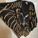 Diane Gilman DG 2 Sequin Beaded Butterfly Top Photo 0