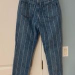 PacSun pinstripe mom jeans Photo 3