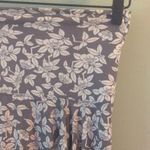 Grey floral skirt Gray Size XS Photo 1