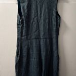 ZARA Navy V-Neck Jumpsuit Photo 4