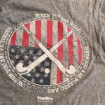 Long Sleeve Field Hockey designed Shirt Gray Size XS Photo 2