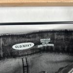 Old Navy Super Skinny Jeans Womens 14 Black High Rise Slim Pockets Frayed Hem Photo 3