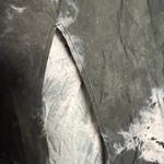 Samsoe Applesi Dark Blue Moody Tie Dye Cowl Neck Long Viscose Slip Dress S Photo 13