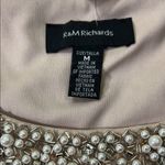 R & M Richards  Pearl Beaded Lace Sleeveless Blouse Photo 6