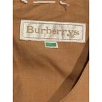 Burberry 70's Burberrys Tan day dress Embroidered Crest, boulton zip & size tab small Photo 12