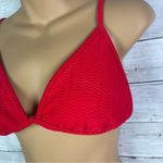 PacSun  Salero Swim Eco Red Triangle Bikini Top Photo 2