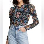 Rebecca Minkoff puff long sleeve blouse women’s size XS Photo 7