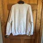 NFL Detroit Lions sweater!  Gray Sweatshirt with Blue sequins Lion Logo size XXL Photo 5