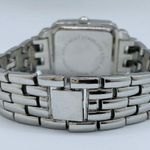 Côte d’Azur ladies 34mm silver tone Quartz analog watch rhinestones 7.5” battery Photo 3