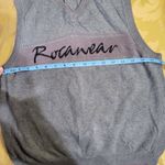 Rocawear  Old School Gray LOGO Sweater VEST Medium Photo 2