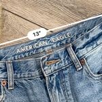 American Eagle  distressed ripped relaxed mom jeans Photo 3