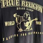 True Religion  black and yellow Fitted Short Sleeve T-Shirt size S Photo 7