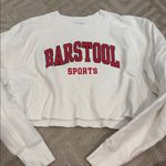 Barstool  sports crop crewneck sweatshirt Photo 0