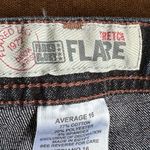 Faded Glory Dark Blue Jeans Stretch Flare Faded Leg SZ 16 Photo 7