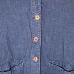 Johnny Was  Collection - blue button down top Photo 2