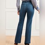 Talbots  FLARE LEG PINTUCK JEANS SIZE 10 Photo 1