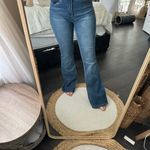 White Fox Boutique White Fox Women’s Blue Medium Denim Flare Jeans Photo 3