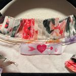 BUDDYLOVE Leeland Floral Ruffle Puff Sleeve Top, Pink, Size L Red Size L Photo 5