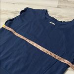 Pilcro  Navy Blue Sleeveless Sweatshirt Top Size Small Photo 7