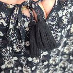 Madewell The Woodland Boho Elastic Waist Long Sleeve Floral Mini Dress Size 2 Photo 4