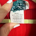 Cari Lu by Sherri Classics Red 70's Dagger Point Collar Midi Dress Sz 10 Photo 6