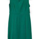 Shelby & Palmer women’s size 10 Elegant new emerald Green Sleeveless Dress zips Photo 9